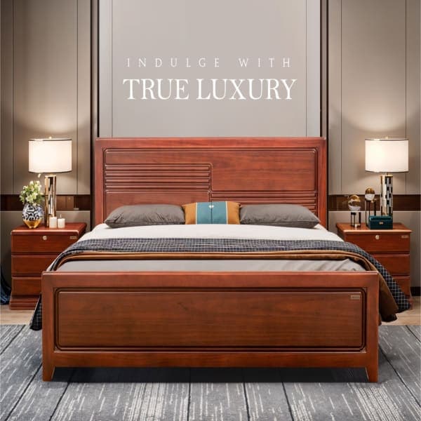 Premium Wooden Bed