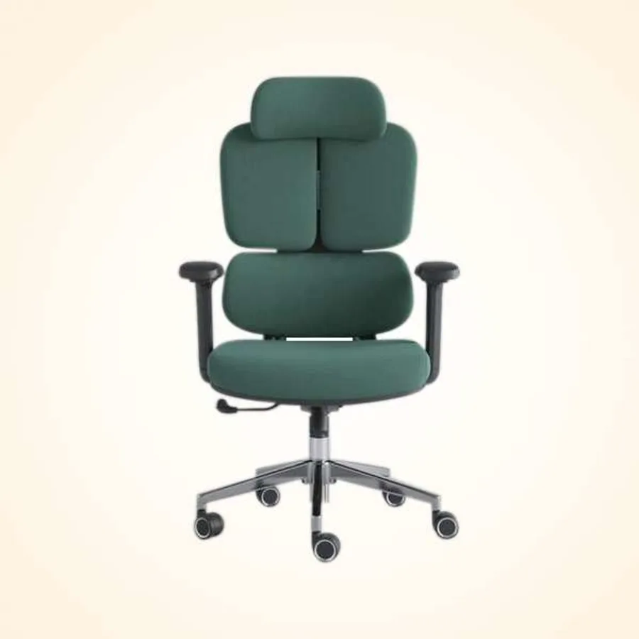 Ergonomic High-Back Dark Green Mesh Executive Chair